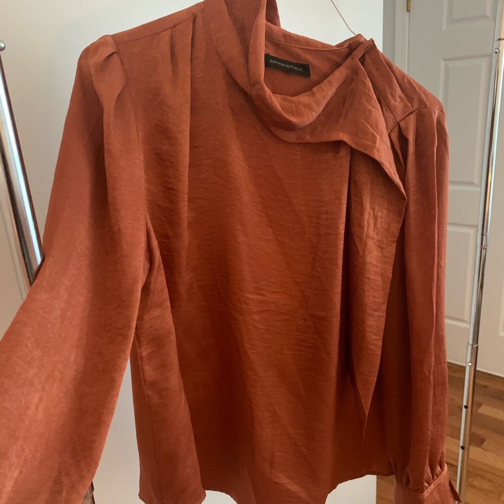 Banana Republic Orange Blouse